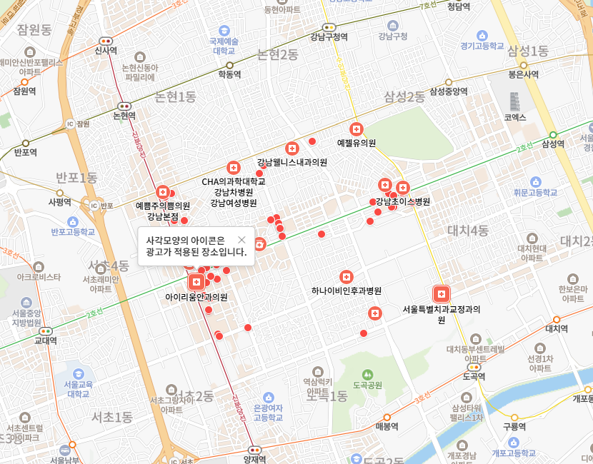 서울 강남구 역삼동 병원 전화번호 주소 진료내용 네이버플레이스